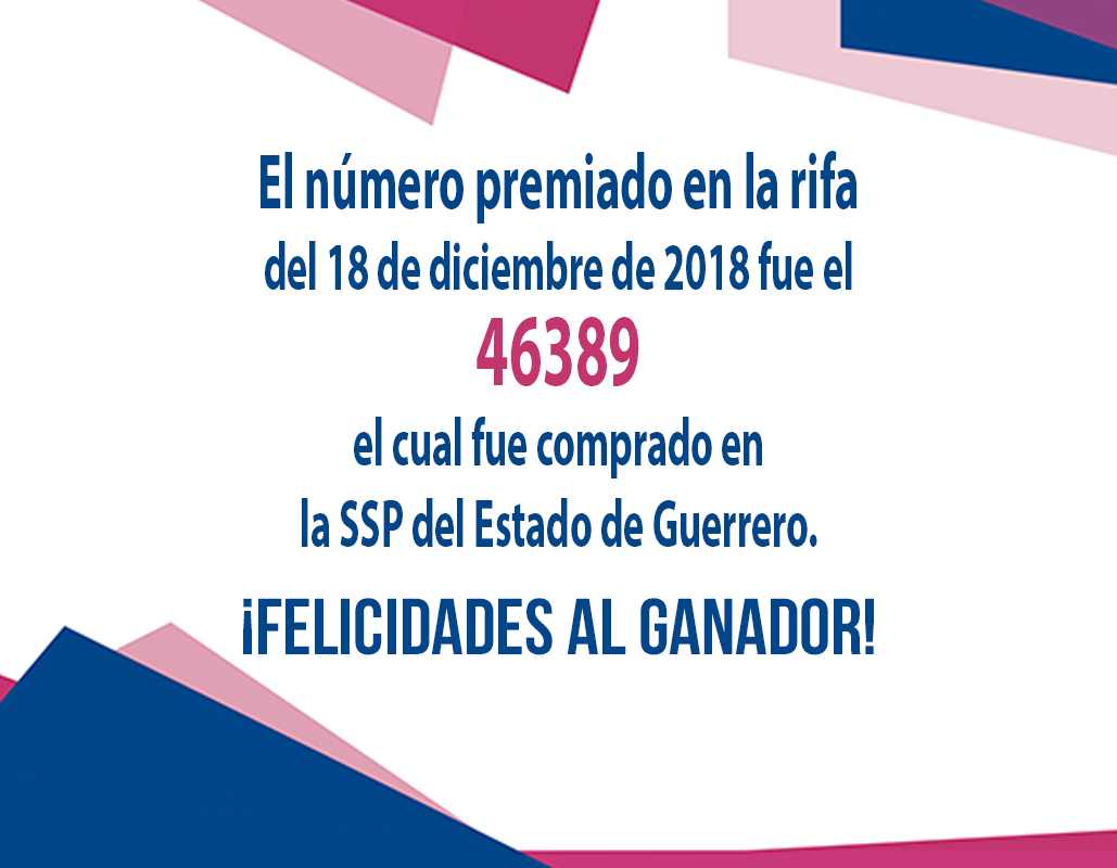 Ganador Rifa